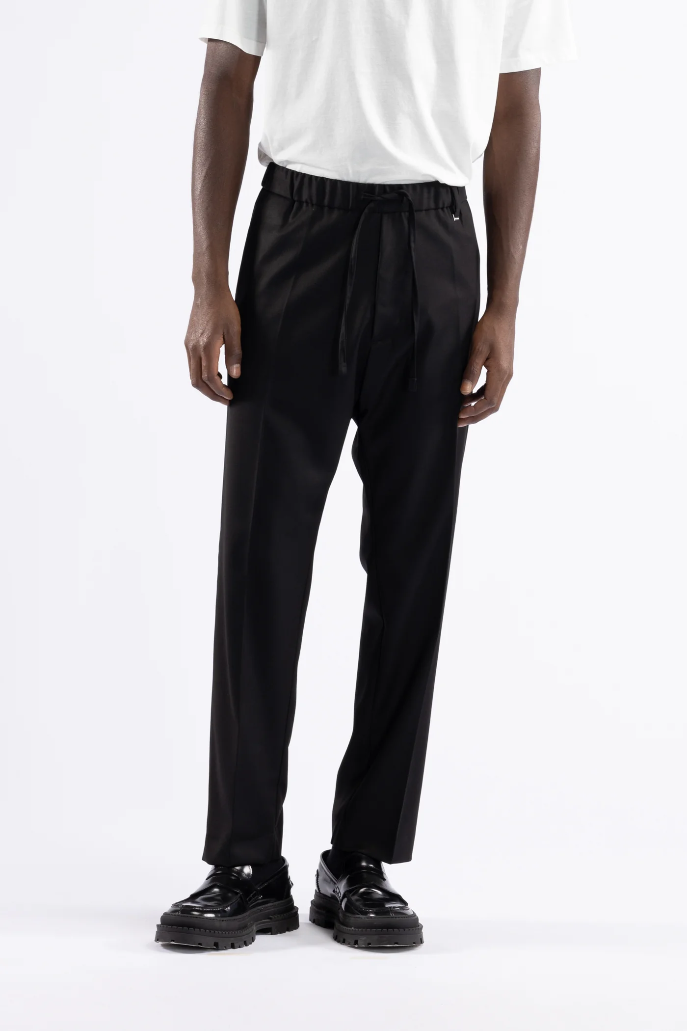 PANTALACCIO UOMO FONDO REGOLARE NERO I'M BRIAN PA3484 NERO I'M BRIAN 