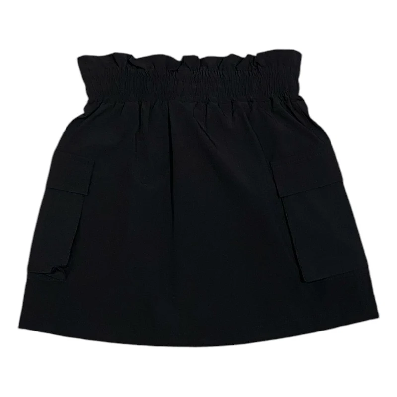 Disclaimer kids gonna nera tessuto tecnico ragazza 58559<BR/> 58559 NERO DISCLAIMER 