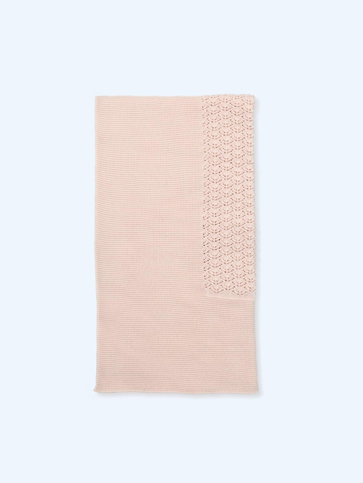 COPERTA LAVORATA A MAGLIA TO92 NUDE MAC ILUSION KIDS 