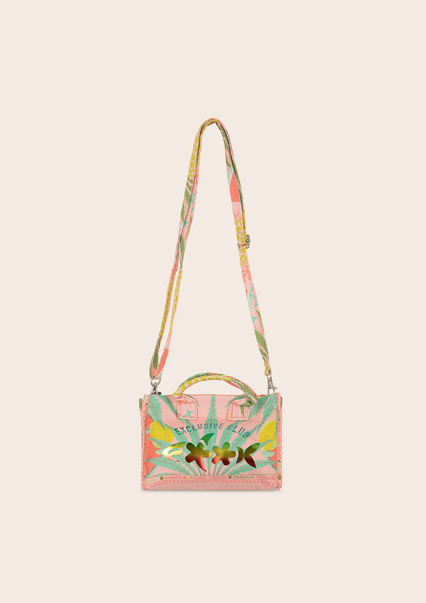 mini beach bag in canvas FA25-G07AB01X20 UNICA F**K KIDS 