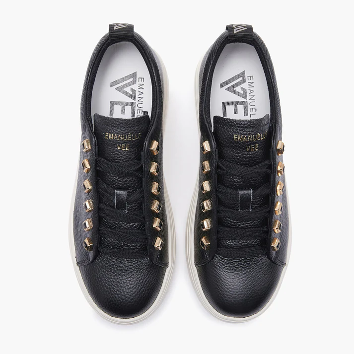 SNEAKERS donna bice 503-13 black emanuelle vee 503-15-P138 BLACK EMANUELLE VEE 