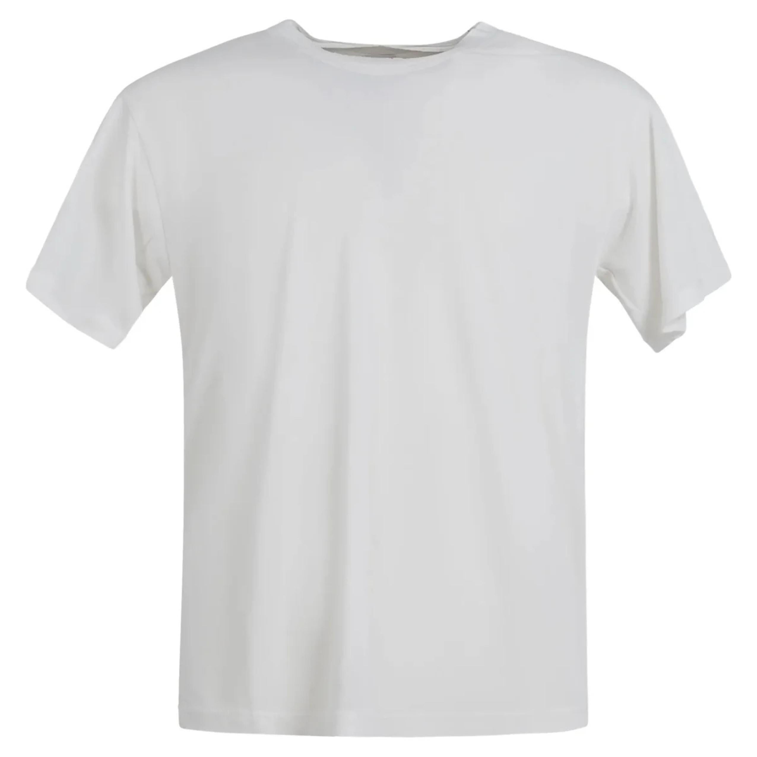 T-SHIRT UOMO MEZZA MANICA  IN MODAL BIANCO MARSEM EMA-VIS13 BURRO MARSEM 