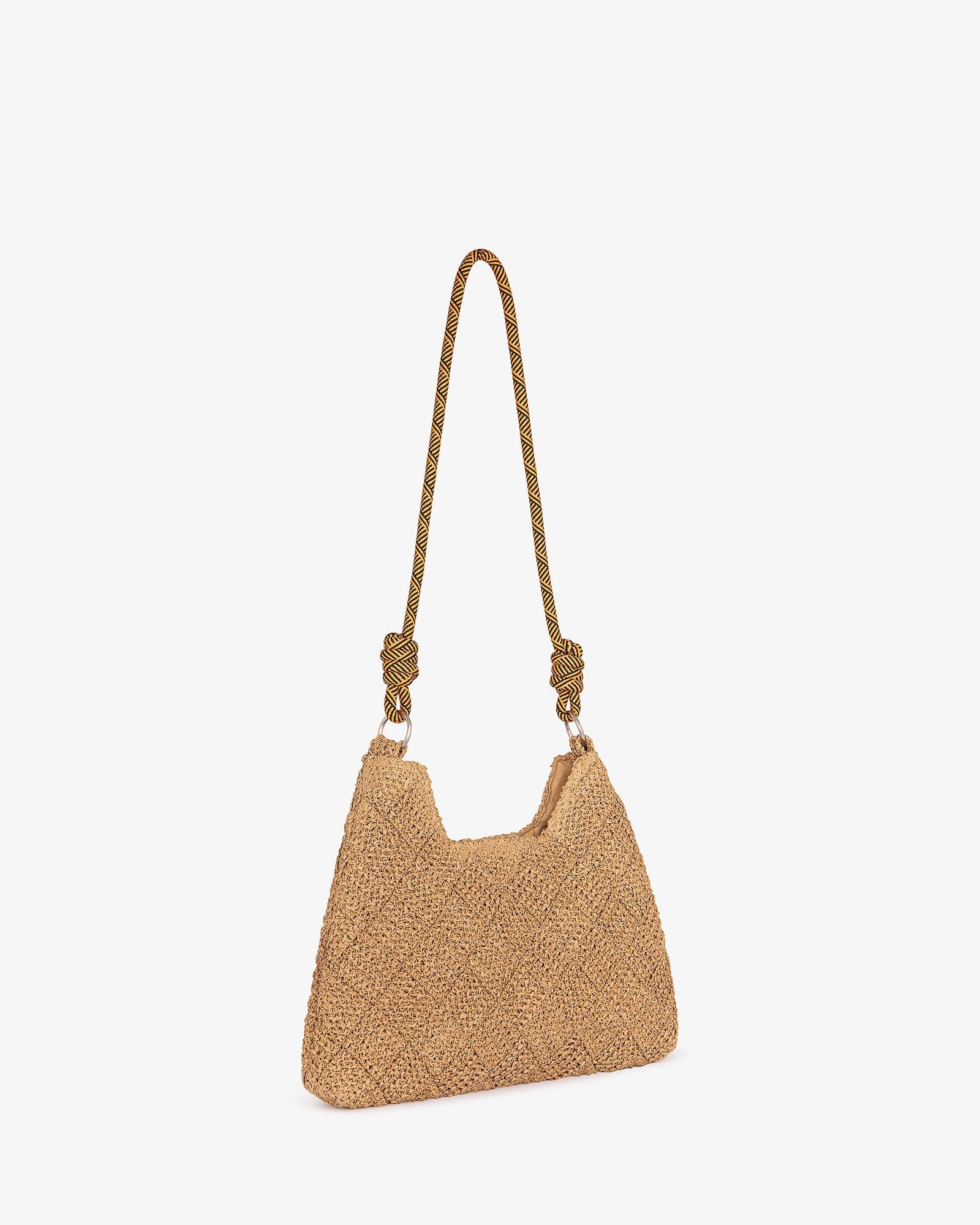 BORSA DONNA IN RAFIA PICCOLA NATURALE HINNOMINATE HMACW00202 NATURALE HINNOMINATE 