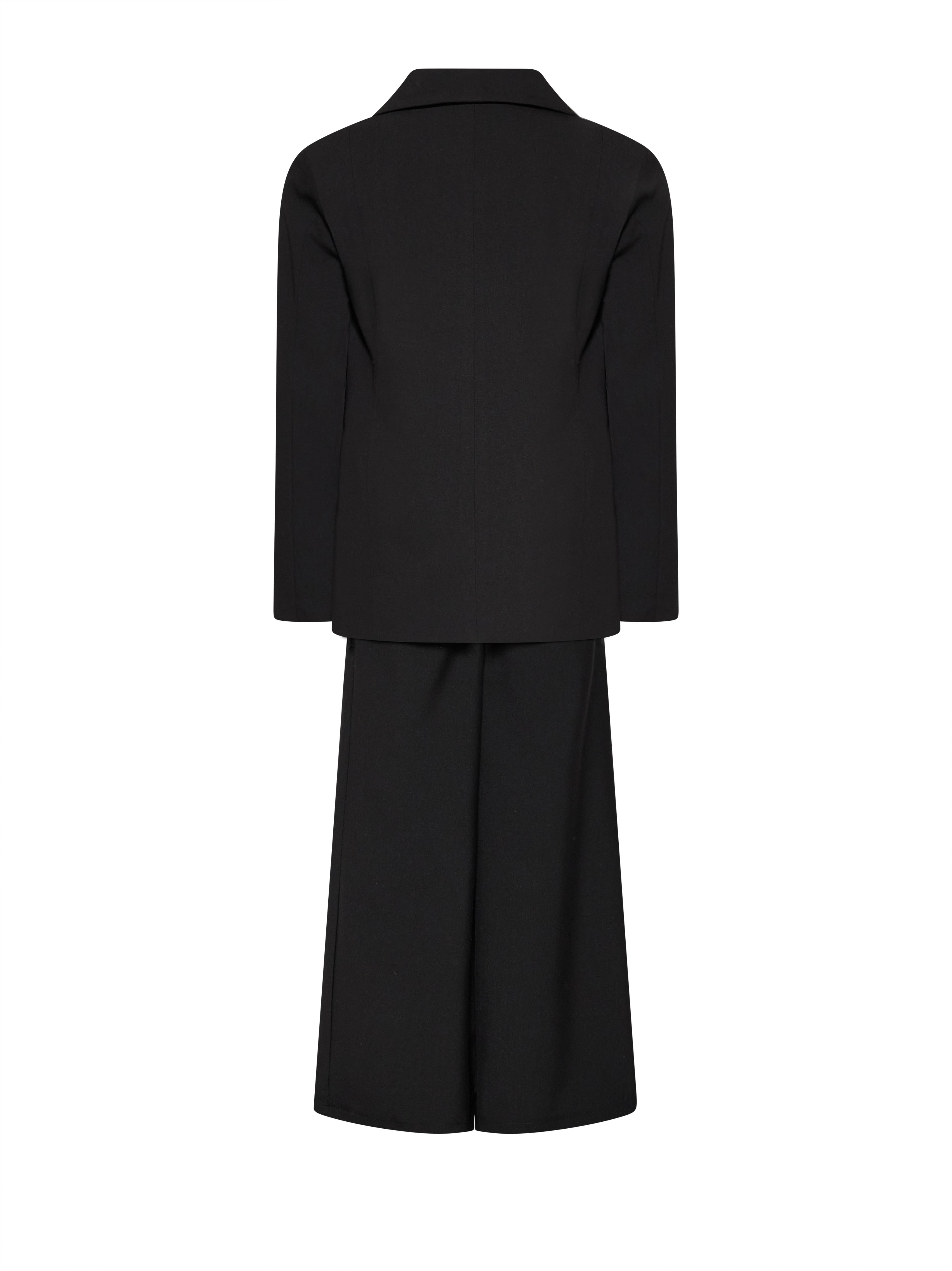 SET BAMBINA GIACCA E PANTALONE NERO  john richmond RGP26182JP BLACK JOHN RICHMOND JUNIOR 