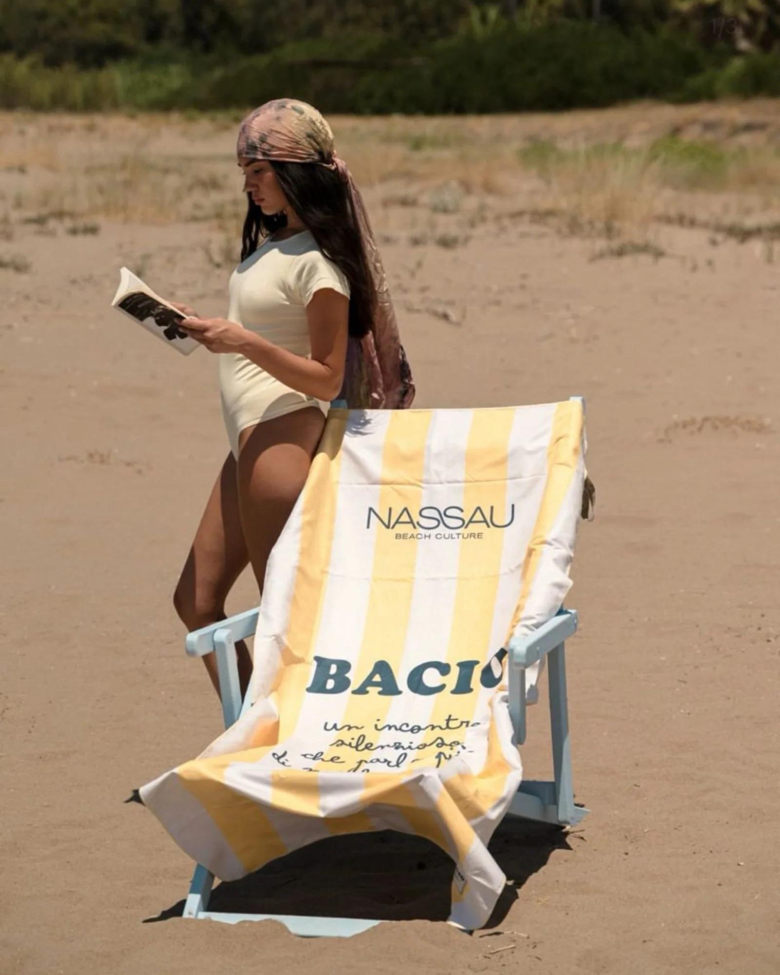 TELO MARE UNISEX BACIO NASSAU BACIO GIALLO NASSAU 