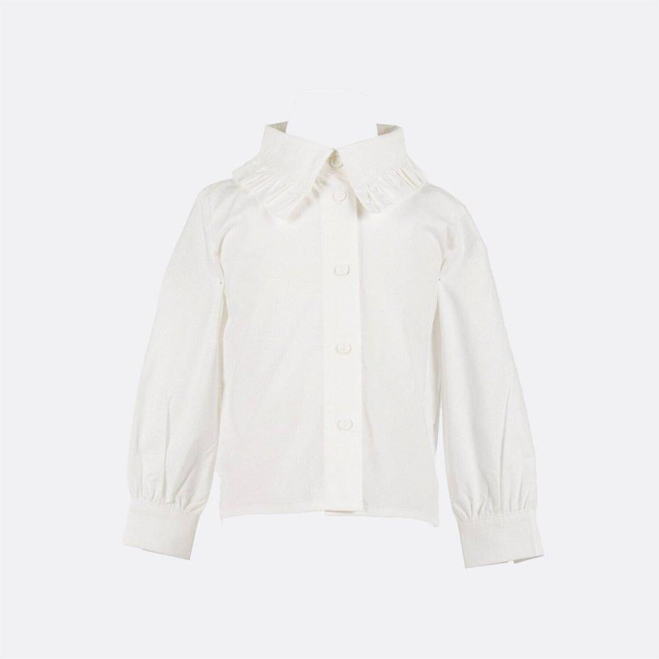 CAMICIA BAMBINA CON COLLETTO BIANCA TWINSET 252GB2190 OFF WHITE TWINSET KIDS 