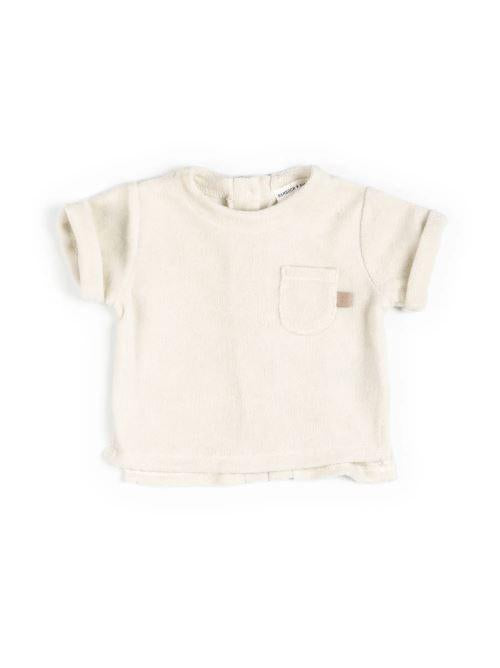 t-shirt NEONATO CON apertura dietro MISTY ACQUA BAMBOOM 1115TE MISTY ACQUA BAMBOOM 