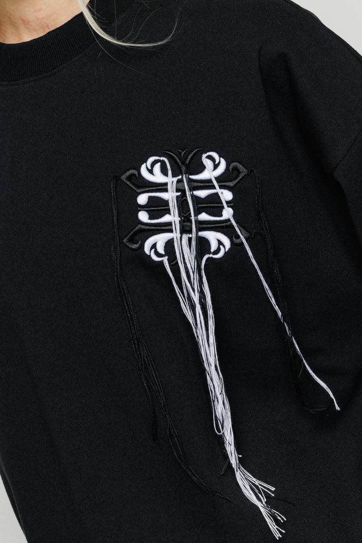 T-SHIRT AKEP FIT OVERSIZE CON RICAMO SUL DAVANTI