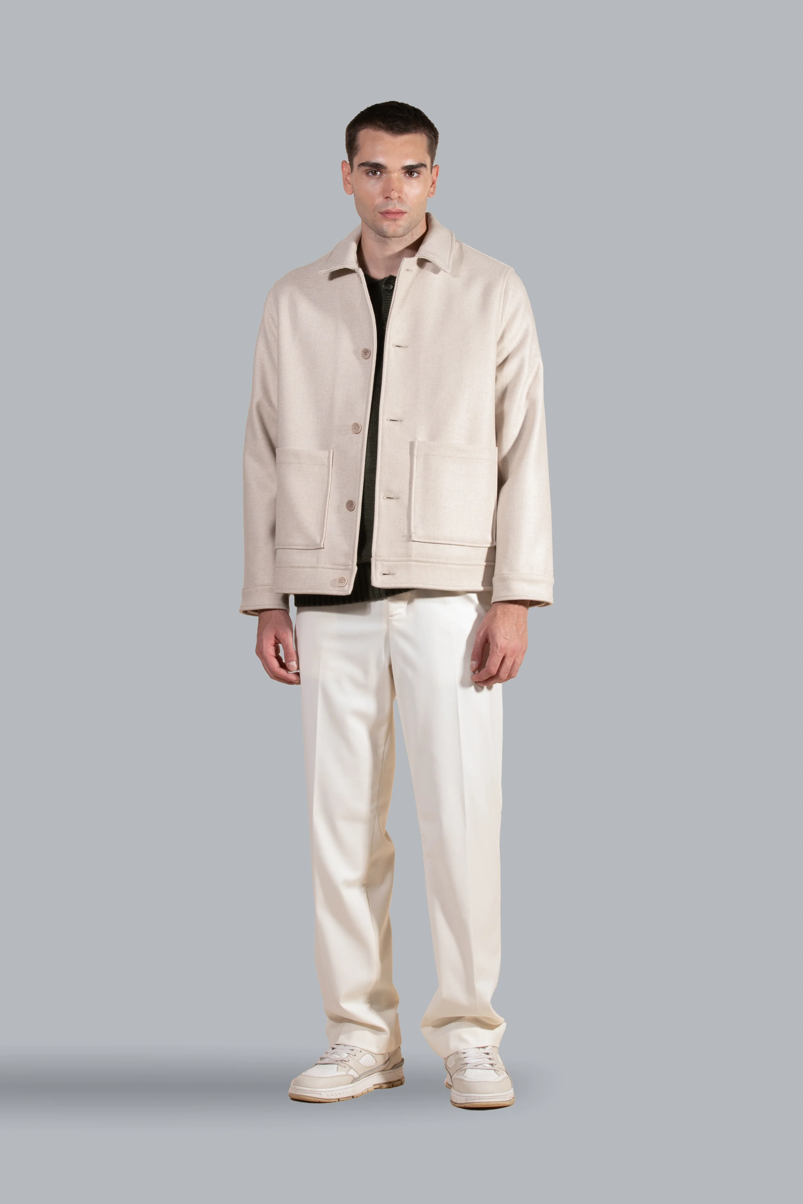 Giacca in misto lana