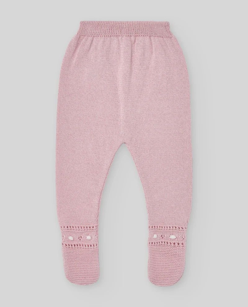 coordinato neonato maglia con ghettina alegra rosa paz rodriguez 103-123253 ROSA PAZ RODRIGUEZ 