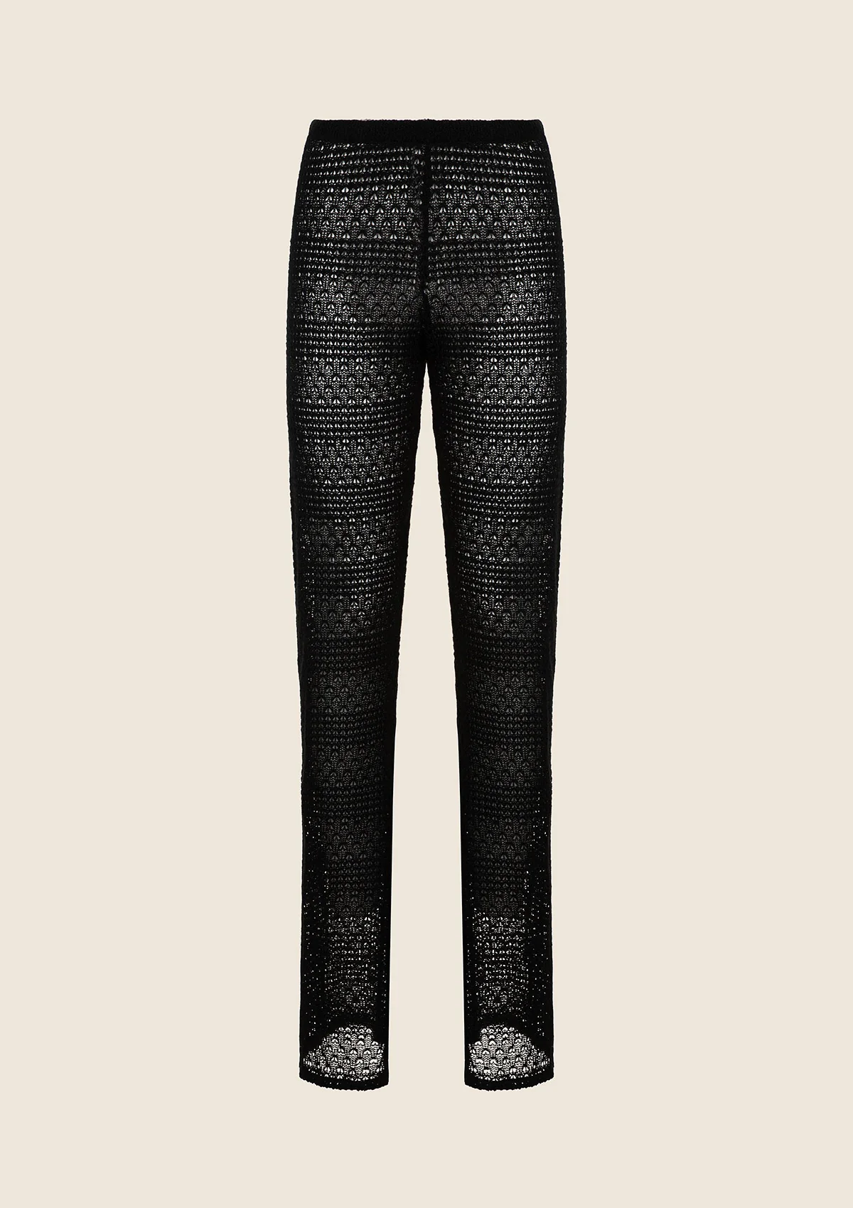 Pantalone Zampa Donna F**K Nero<BR/> FK25-0725BK NERO F**K 