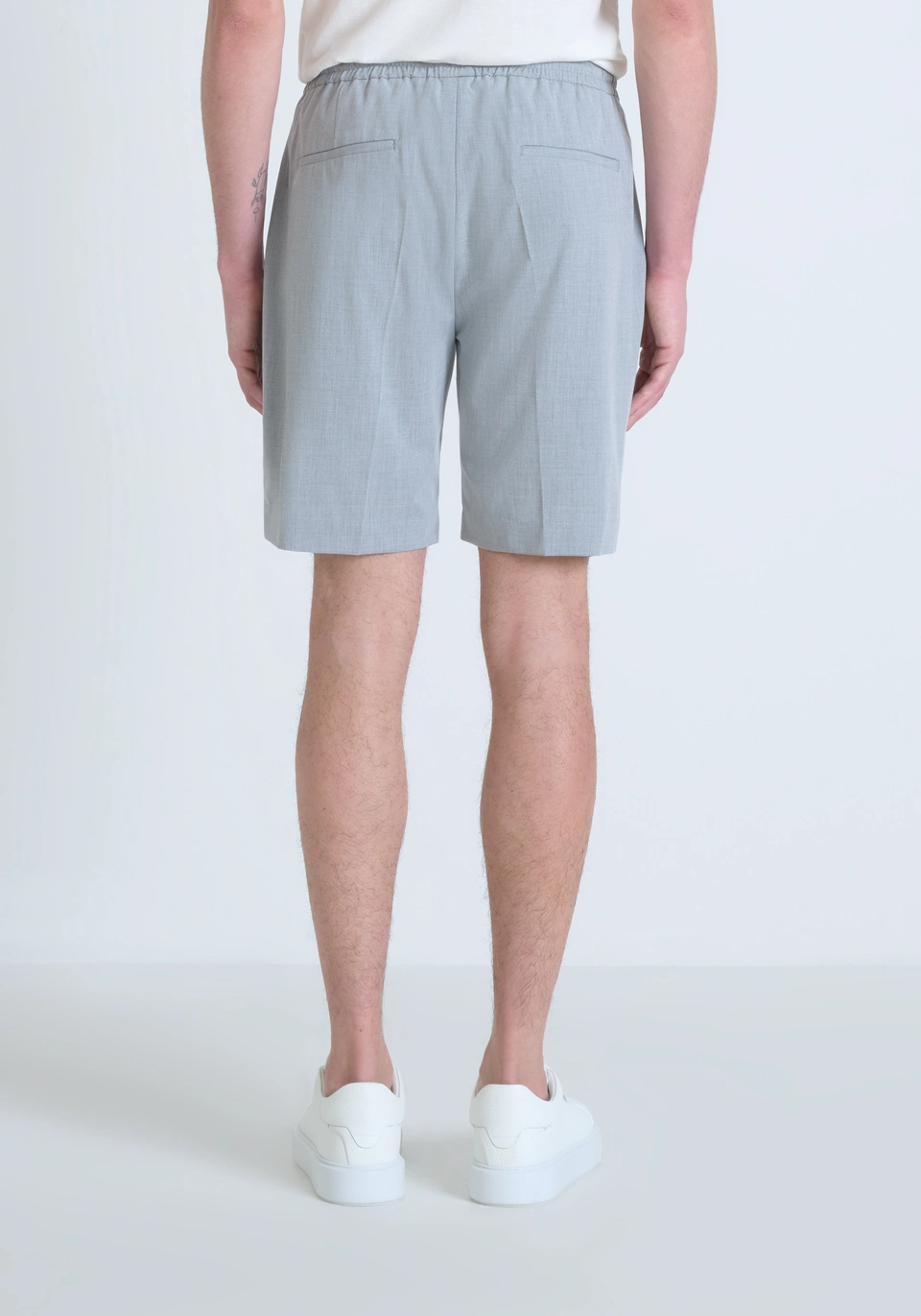 BERMUDA NEIL IN REGULAR FIT MMSH00211 GRIGIO MELANGE ANTONY MORATO 